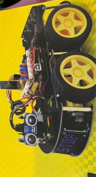 Solved 1) Code For LED Blink In 4WD BT ROBOT CAR /* | Chegg.com