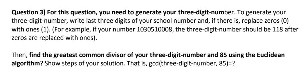 write the greatest three digit even number
