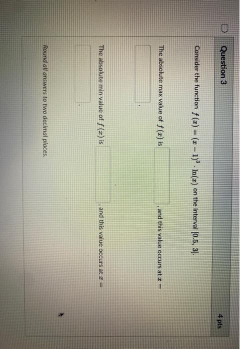 Solved Question 2 4 pts Place the following steps in order | Chegg.com