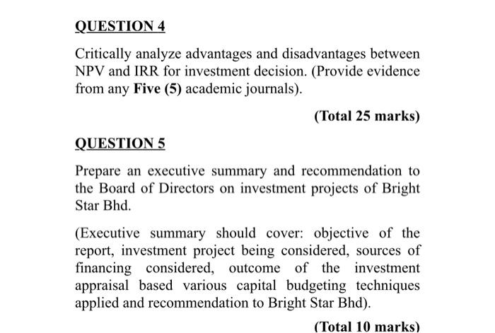 Solved Question 4 Critically Analyze Advantages And Chegg Com