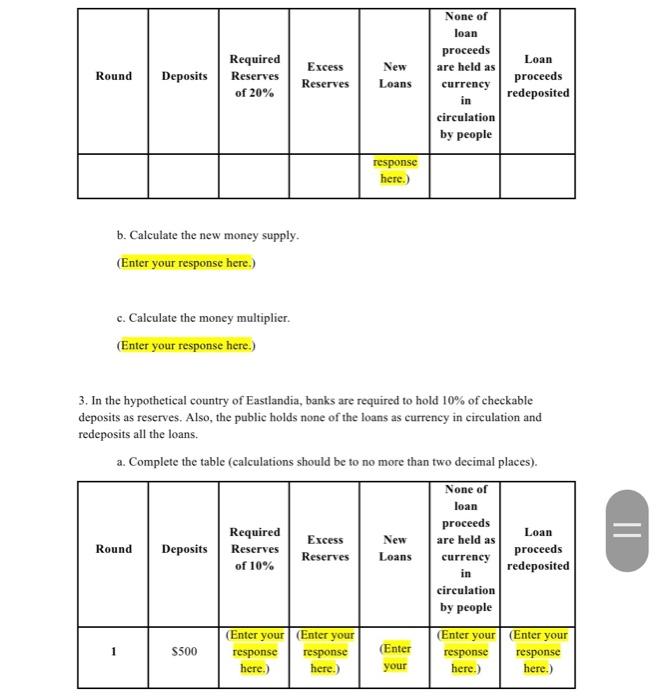 Solved This assignment addresses how banks "create" money