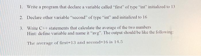 an assignment made when you declare a variable