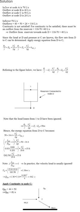 Solved how to take this written hand solution and put it in | Chegg.com