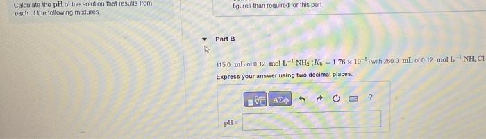 Solved Calculate the pH of the solution that resulits from | Chegg.com