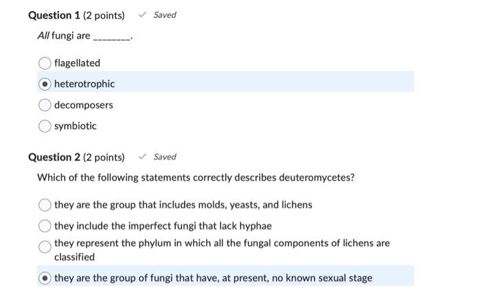 Solved flagellated heterotrophic decomposers symbiotic | Chegg.com
