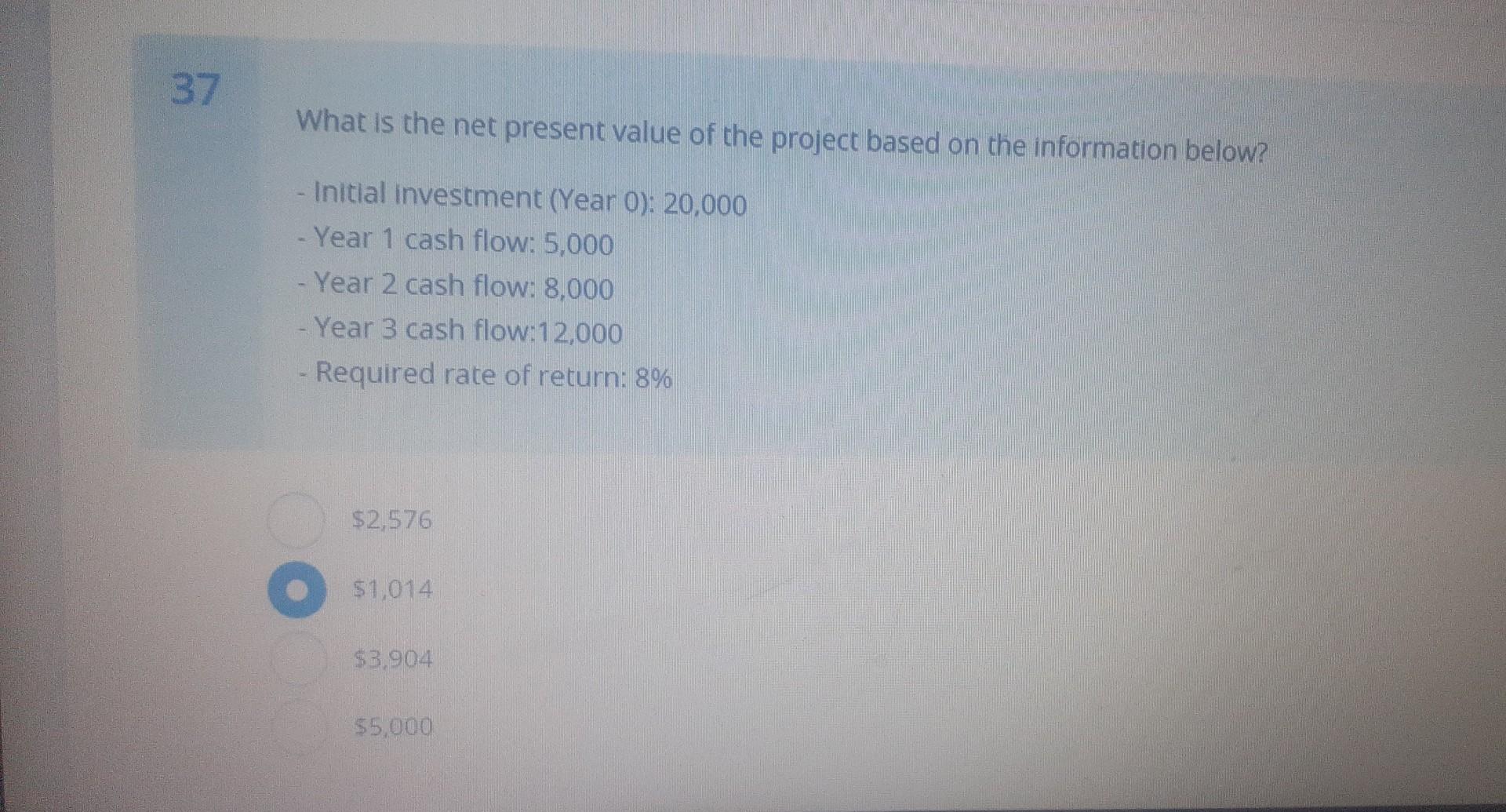 solved-what-is-the-net-present-value-of-the-project-based-on-chegg