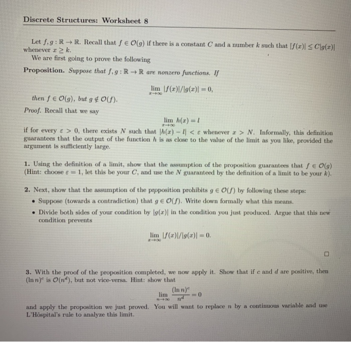 what are discrete structures