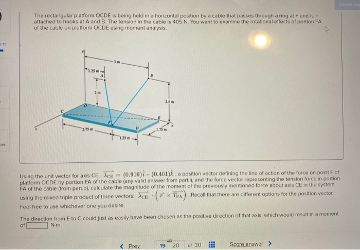 solved-check-my-the-rectangular-platform-ocde-is-being-held-chegg