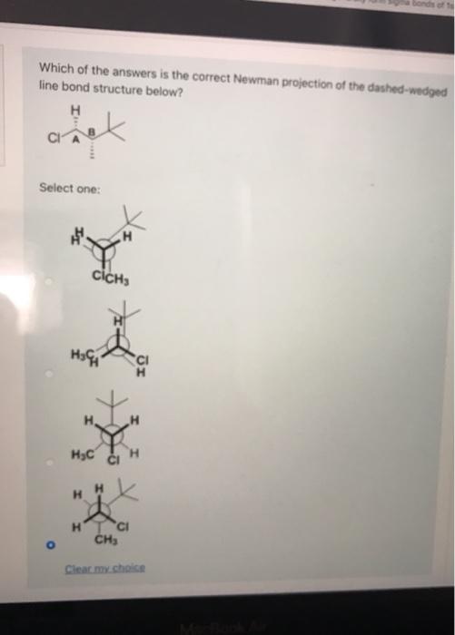 Solved Which of the answers is the correct dashed-wedged | Chegg.com