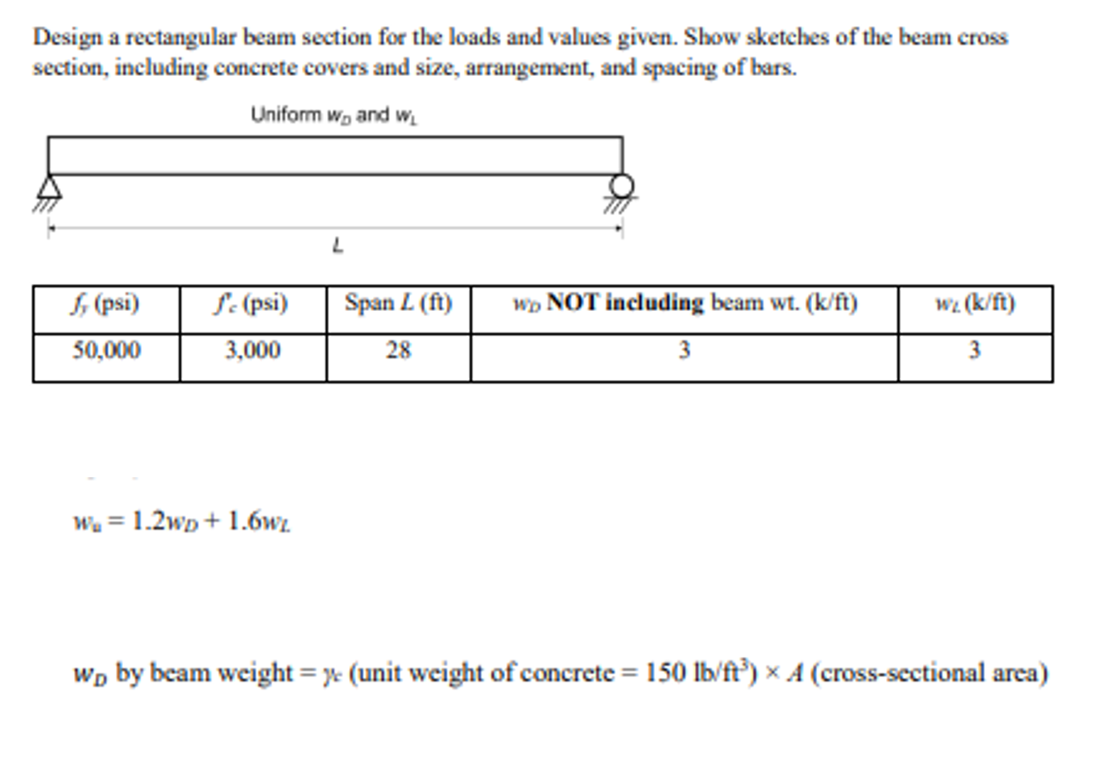 Solved Please Show All Work! Design A Rectangular Beam | Chegg.com