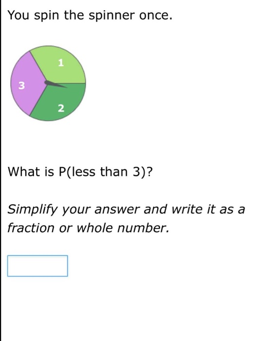 solved-you-spin-the-spinner-once-what-is-p-less-than-3-chegg