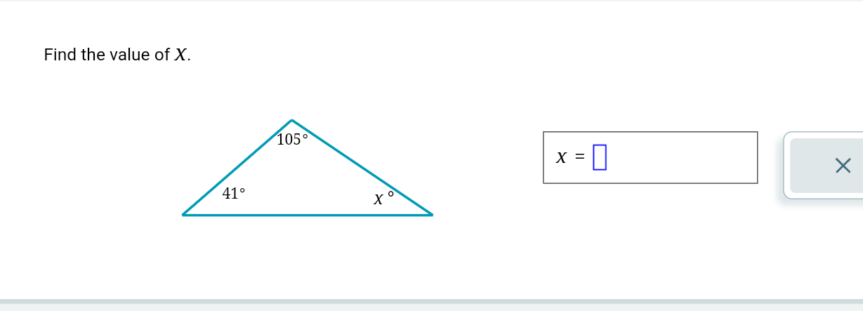 Solved Find the value of x. | Chegg.com
