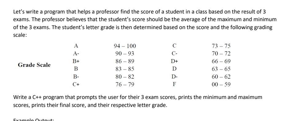 Solved its a simple if else. i need the help with the if | Chegg.com