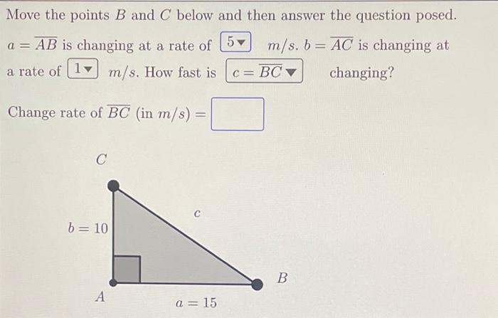 Solved Move the points B and C below and then answer the | Chegg.com