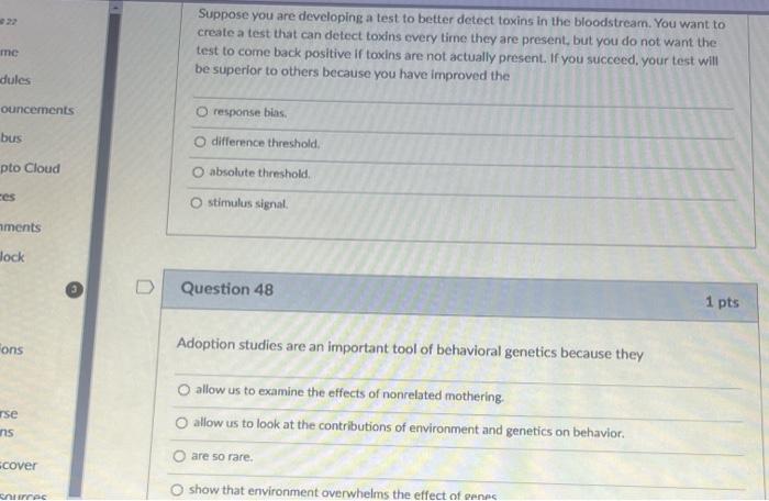 Solved Suppose You Are Developing A Test To Better Detect | Chegg.com