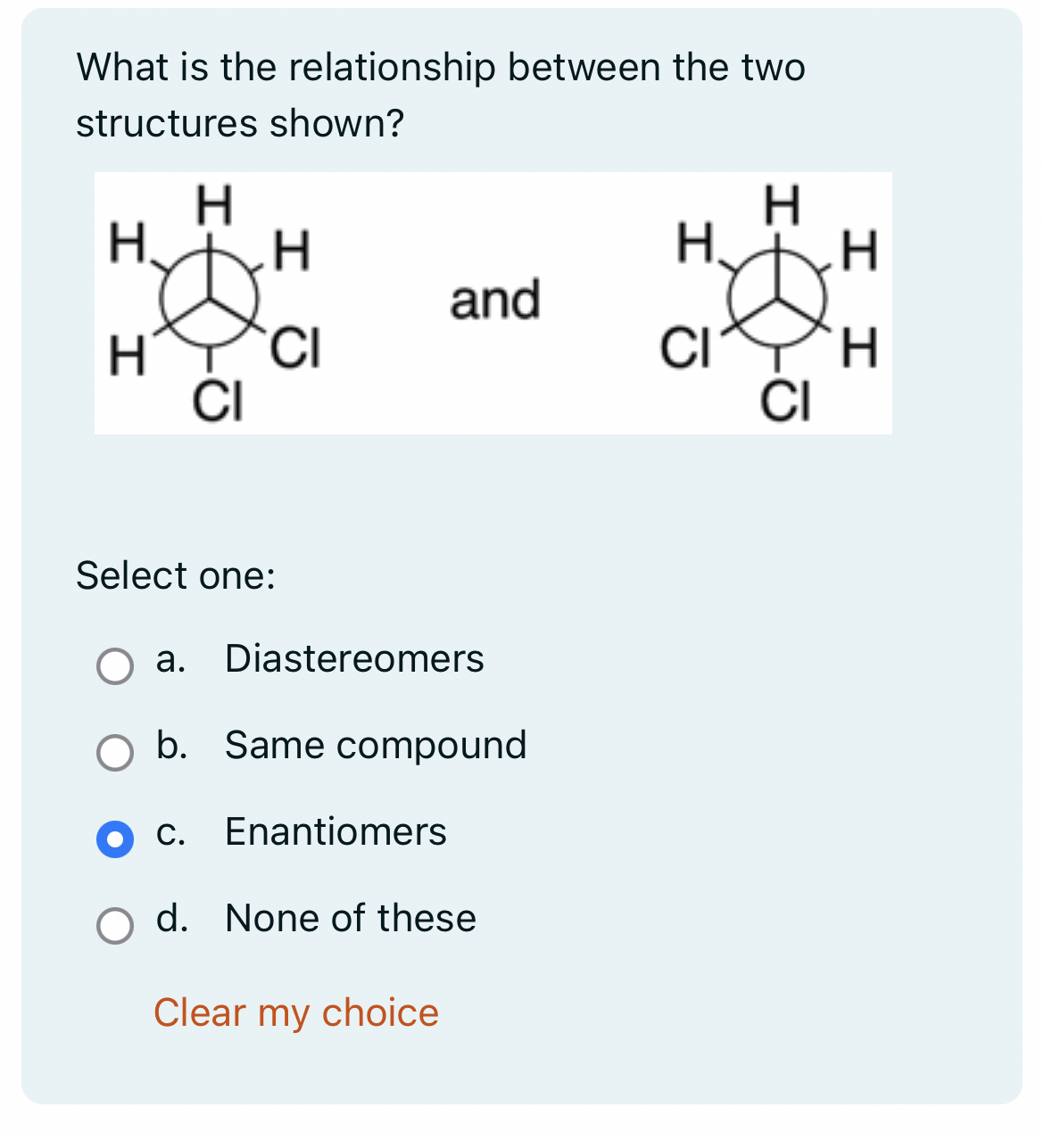 Solved What is the relationship between the twostructures | Chegg.com
