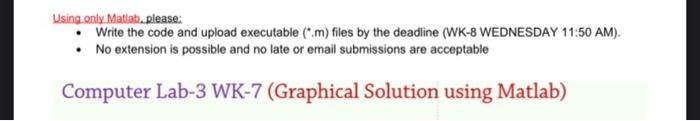 Solved Using only Matlab. please: - Write the code and | Chegg.com