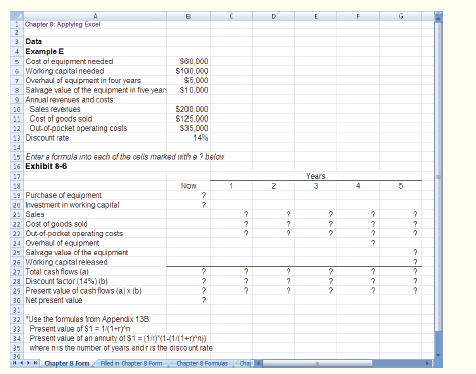 The Excel Worksheet Form That Follows Is To Be Used To Rec Chegg Com The Excel Worksheet Form That Follows Is To Be Used To Rec Chegg Com