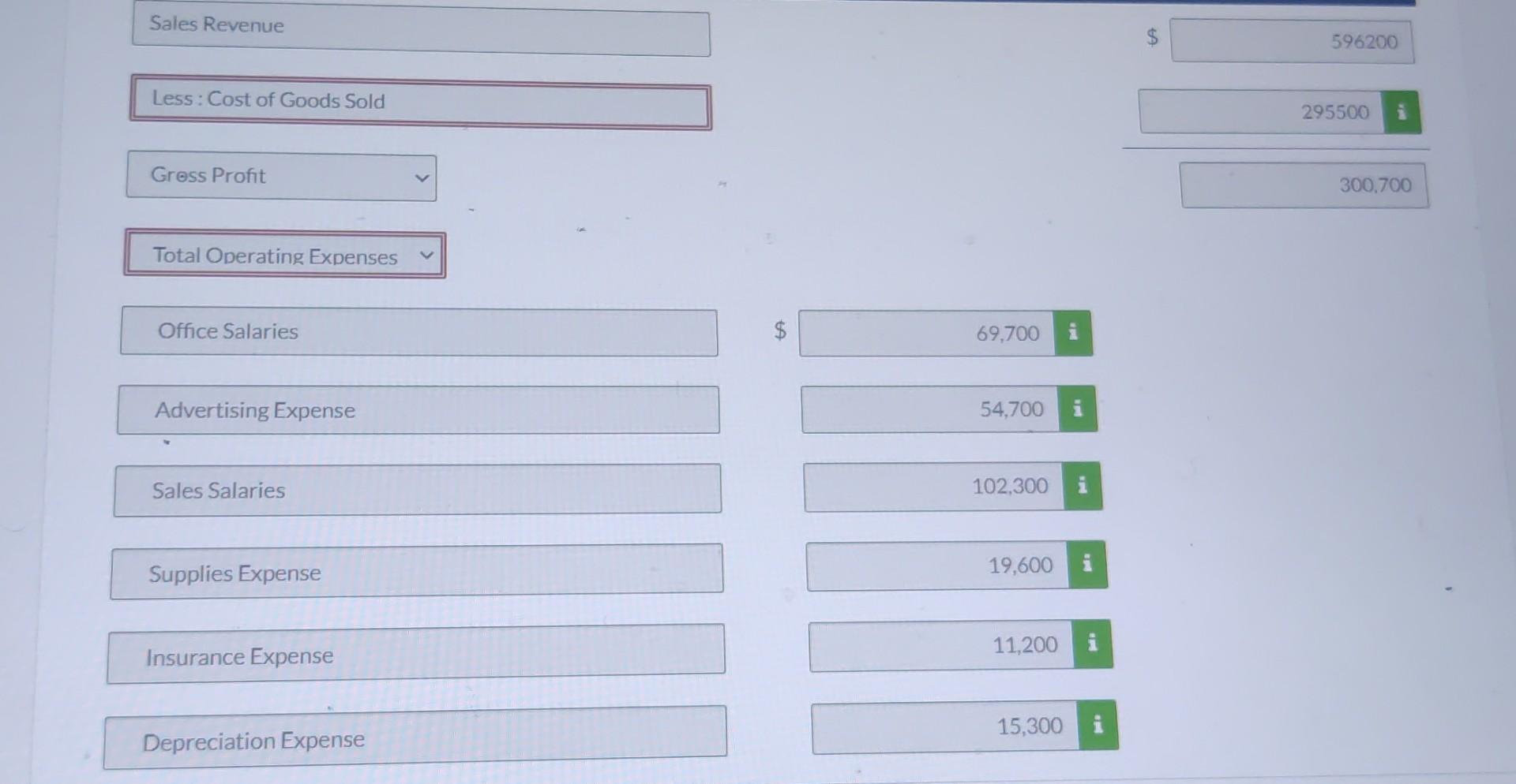 Solved carla vista grove hardware has the following balances