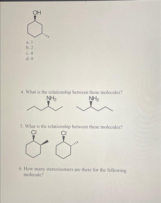 Solved Organic Assignment \#10 (Stereochemistry) Complete | Chegg.com