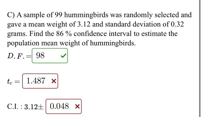 Solved Instruction: DO NOT use the T-table, use the invt( ) | Chegg.com