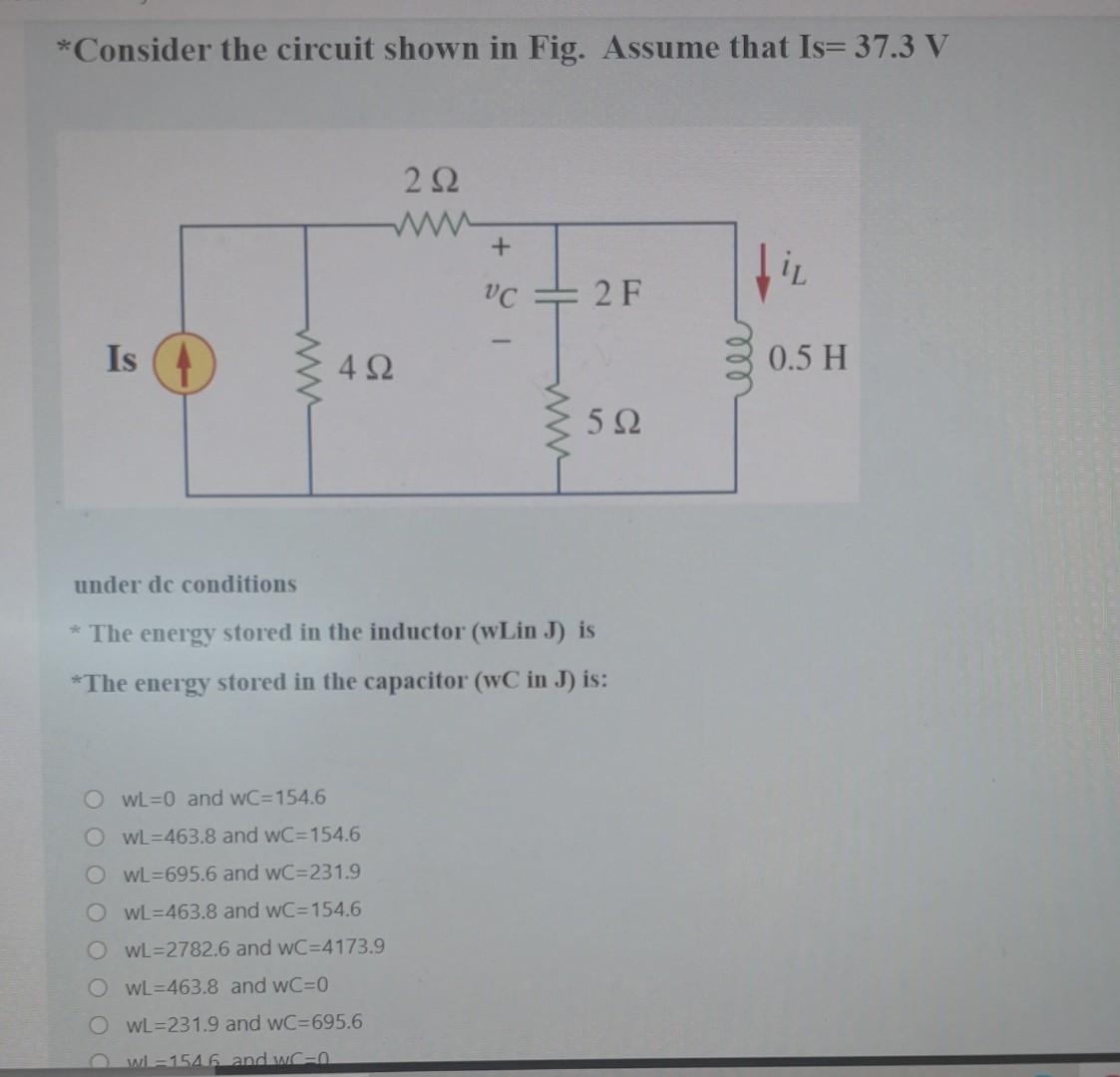 Solved *Consider the circuit shown in Fig. Assume that | Chegg.com