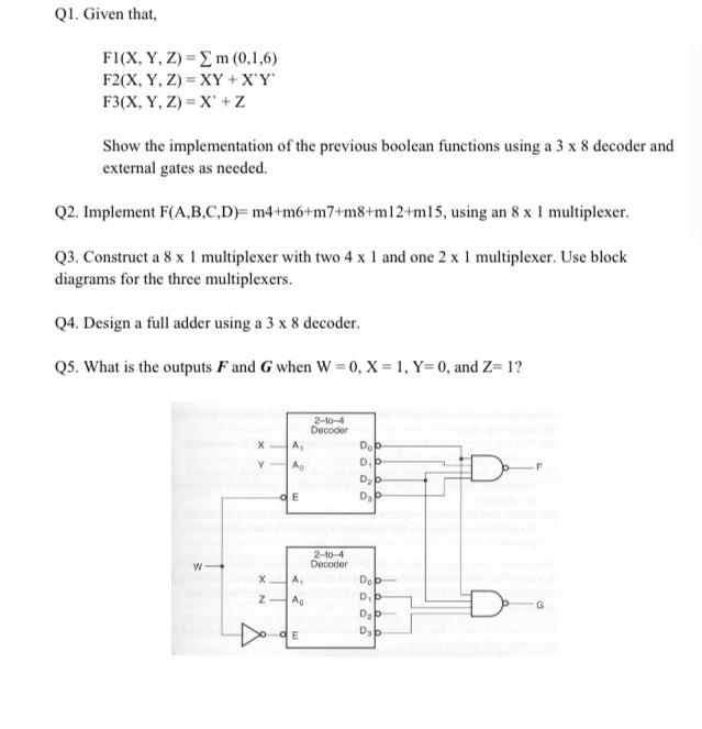 Solved Q1 Given That Fl X Y Z M 0 1 6 F2 X Y Chegg Com