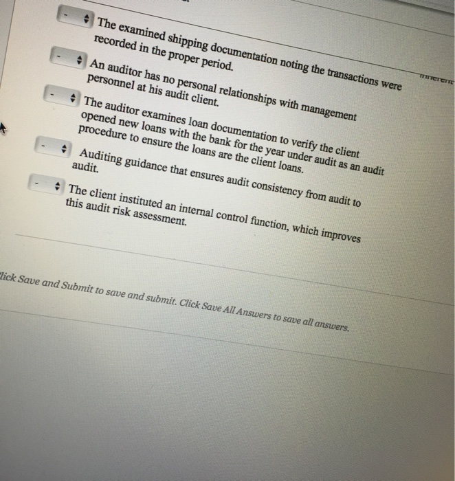 Solved QUESTION 1 B. Attestation C. Audit Indicate The | Chegg.com