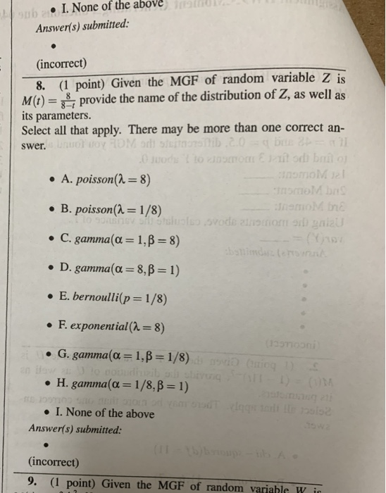 Solved 3 H Gammala 13 B Tula I None Of The Abov Chegg Com