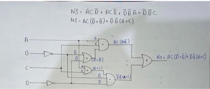 Solved Can you put it in one diagram logical circuit for | Chegg.com