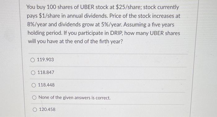 I want to hot sale buy uber stock