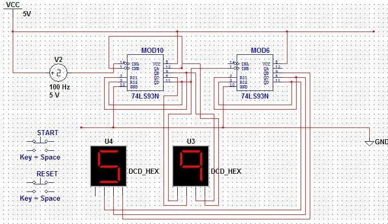 Solved How to add start/stop and reset using Nand or Nor IC | Chegg.com