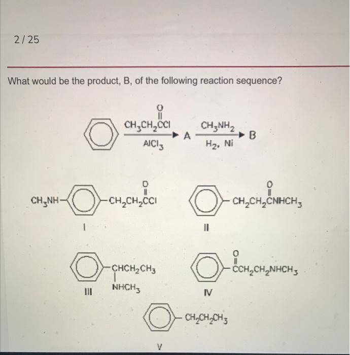 Solved What Would Be The Product, B, Of The Following | Chegg.com