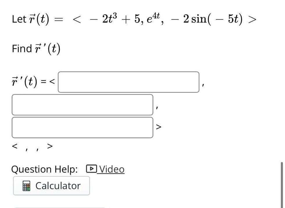 Solved Let R T Find ∫r T Dt Dont