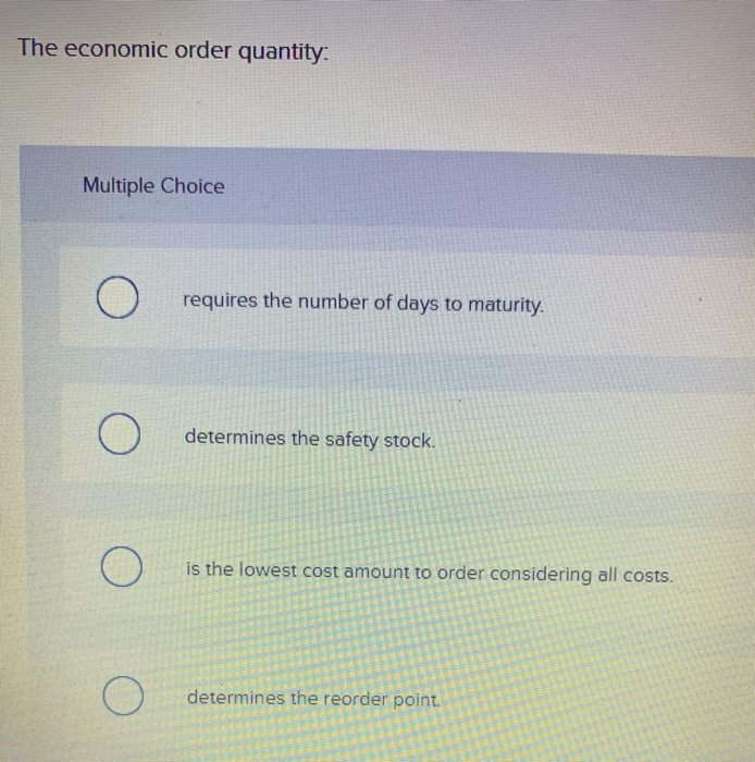 Economic Order Quantity Example Problems with Solutions PDF – Mastering Inventory Management