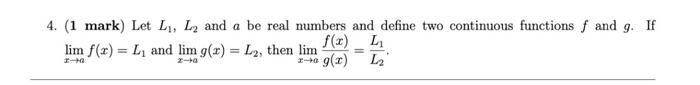 Solved 8 6 Marks Show That The Equation 3x99 1−x Has At