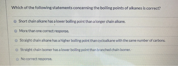 Solved Which of the following statements concerning the | Chegg.com