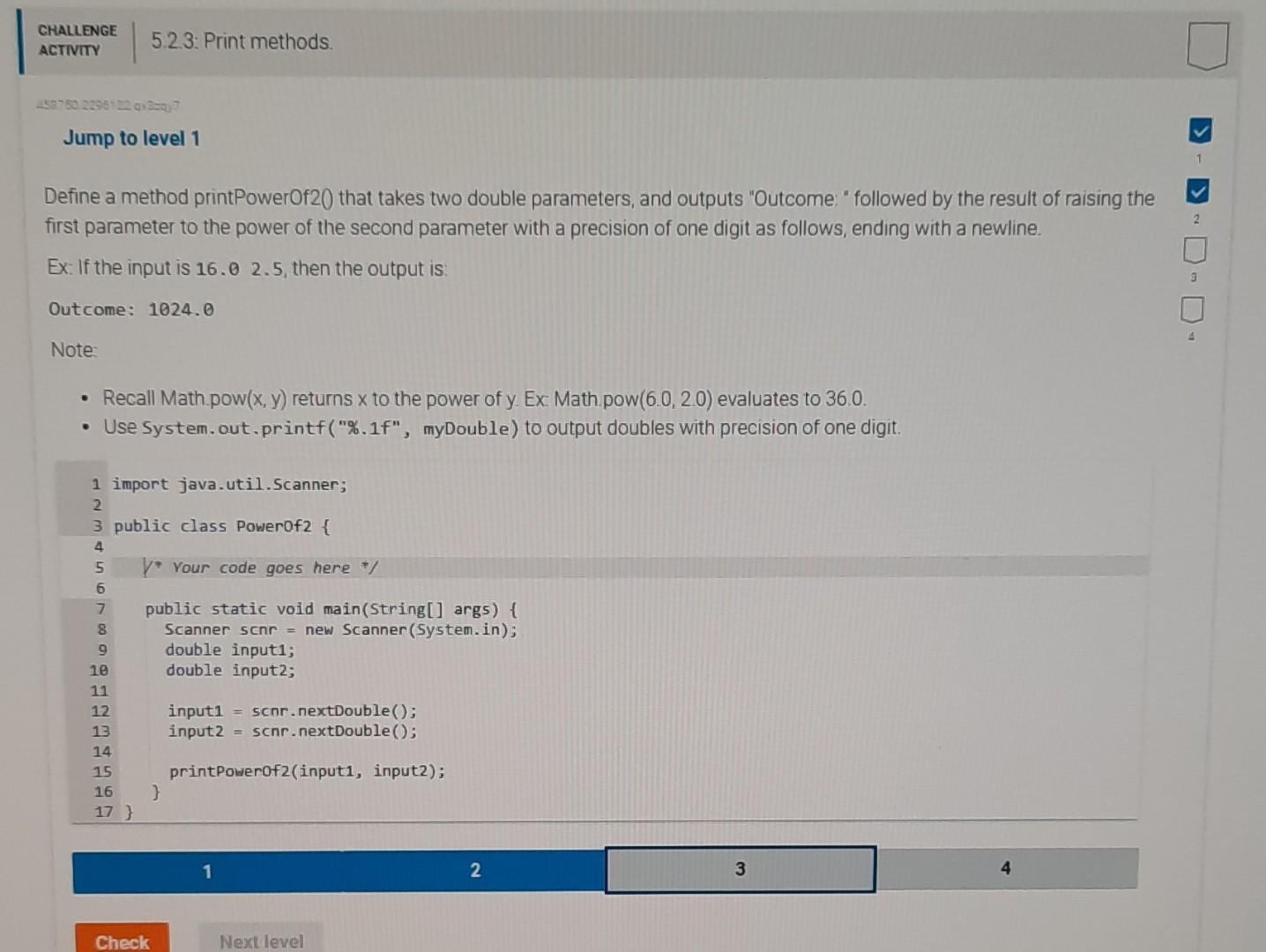 Solved Challenge 5 23 Print Methods Activity Jump To Level Chegg Solved Challenge 5 23 Print Methods Activity Jump To Level Chegg