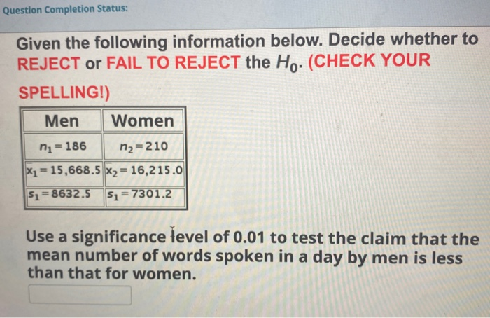 Solved Question Completion Status: Given the following | Chegg.com