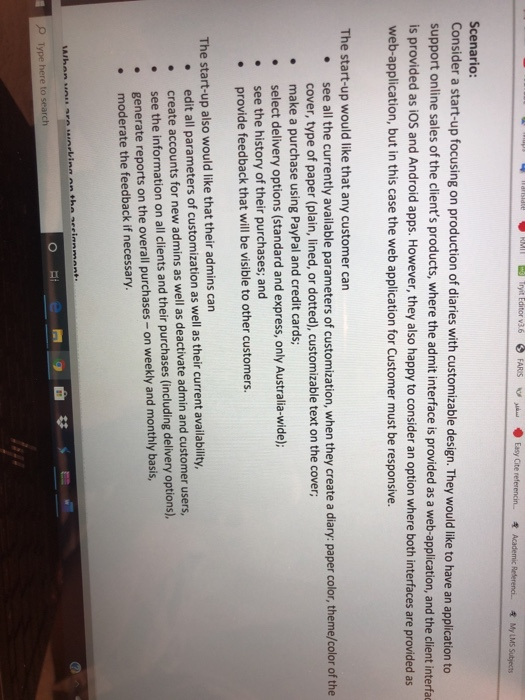 HMIT Tryit Editor v36 FARIS Easy Cite referencin. | Chegg.com
