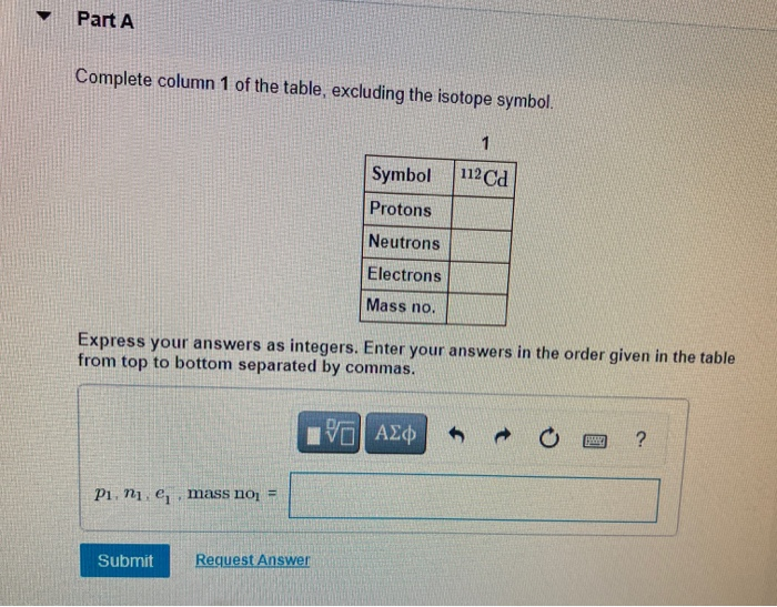 Solved Part A Complete column 1 of the table excluding the