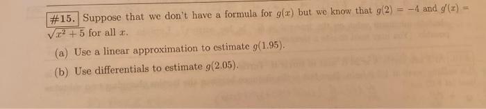 Solved #14. Suppose that the only information we have about | Chegg.com