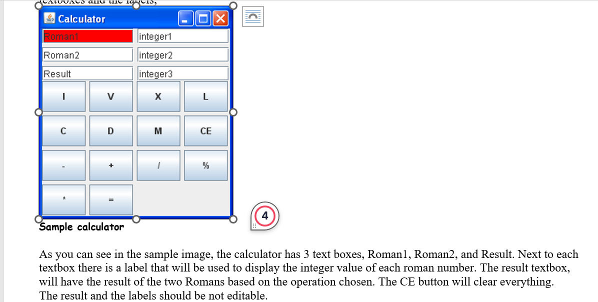 Solved As you can see in the sample image, the calculator | Chegg.com