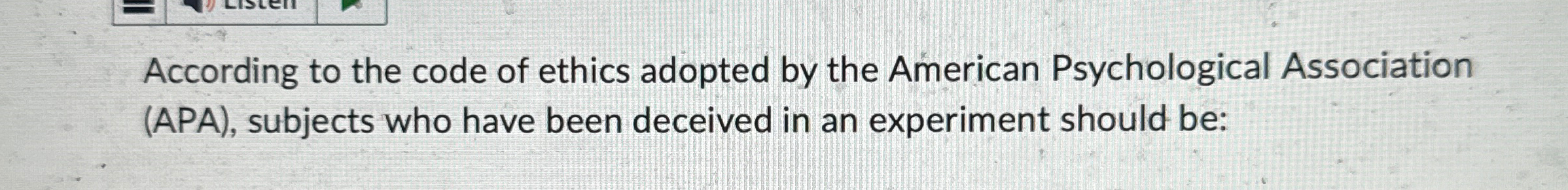 Solved According to the code of ethics adopted by the | Chegg.com