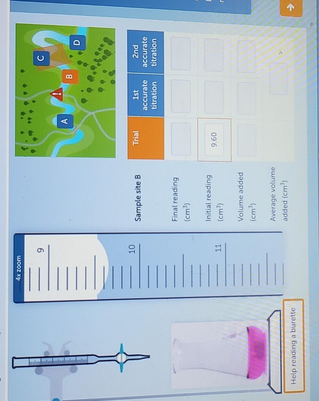 Solved Help reading a burette