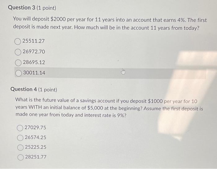 in your first year of work you deposit 1200