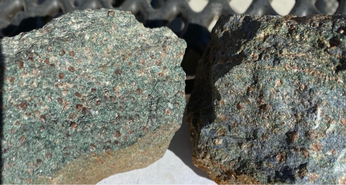 Solved E Analyze the metamorphic rock sample in Fig. A7.3.4. | Chegg.com