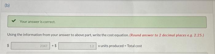 Solved Using the information from your answer to above part, | Chegg.com