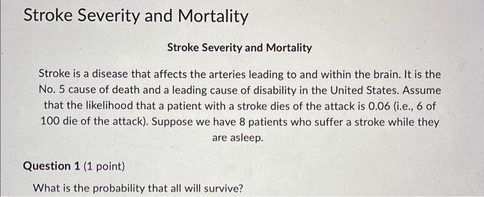 Improve Your Stroke Survival Odds The Severity Tool Advantage - xq0gs0w