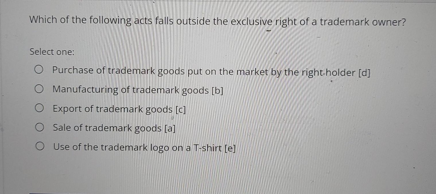 Purchase trademark deals